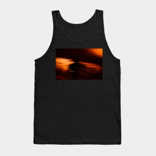 Orange fire blurred lights Tank Top